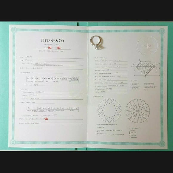 Tiffany Co Diamond Engagement Ring - Picture 9 of 9